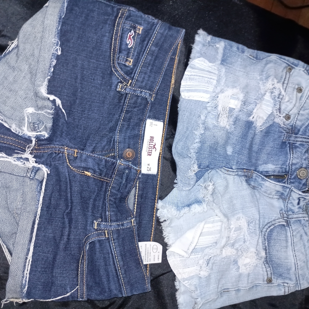 Y2K Low Rise Jeans Shorts 2